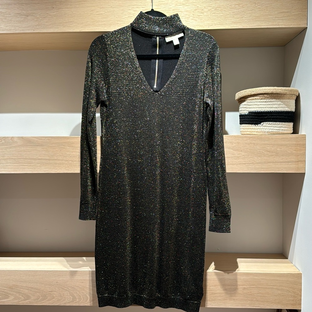 Michael Kors Glitter Chocker Dress